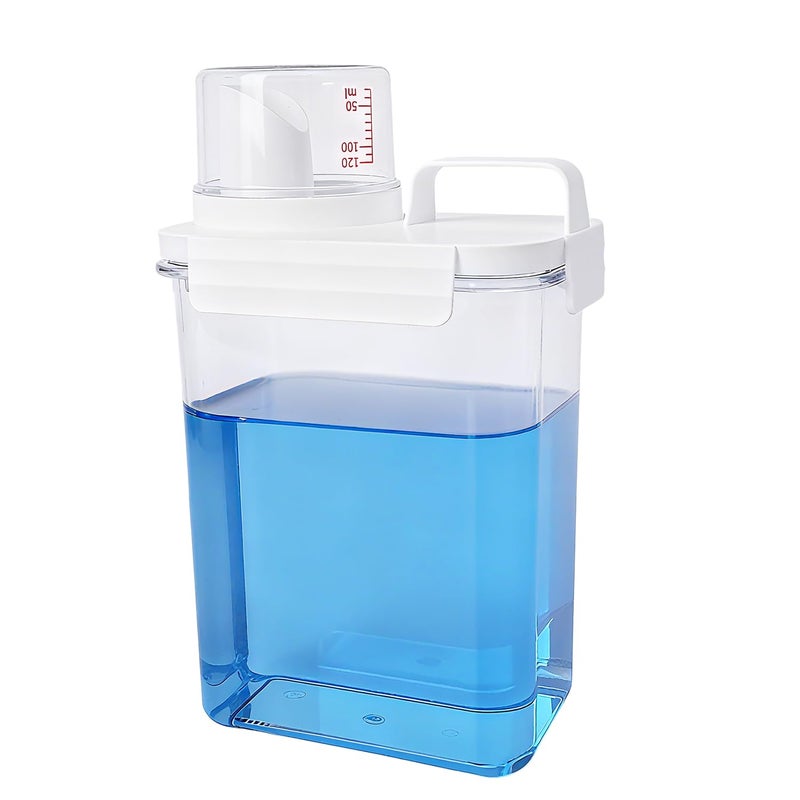 Beruyu Laundry Detergent Dispenser - 61oz Refluxable Plastic Liquid Laundry Detergent Container for Laundry Room Organization - Image 1